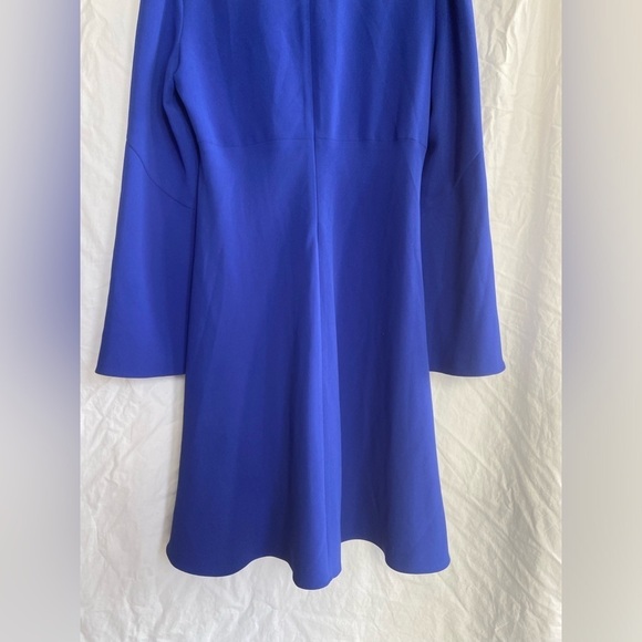 Diane von Furstenberg Tie Front Mini Crepe Dress Size 10 NEW - Picture 15 of 16